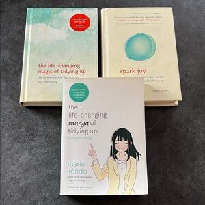 Marie Kondo set of 3 books